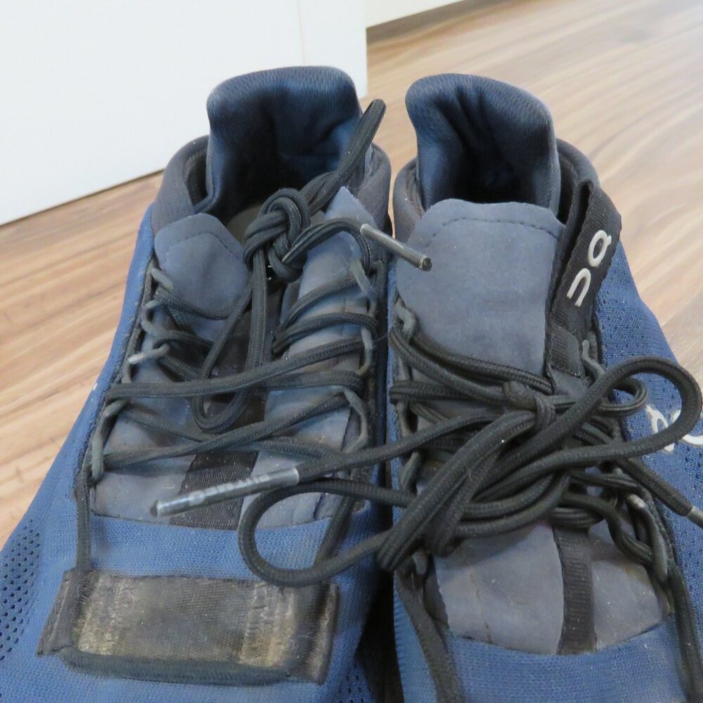 ON RUNNING On Cloud Cloudnova Athletic Navy White Sneaker Shoes - Size US 9.5 - Picture 7 of 13